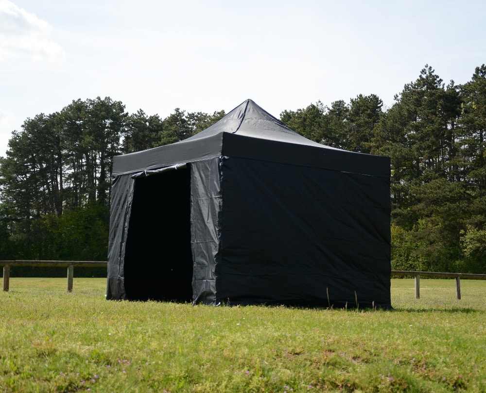 Barnum pliant PRO 45 3x3 noir - Tonnelle pro 3x3 alu