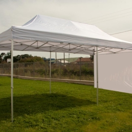 Barnum pliant PRO+ 45 3x6m blanc + murs