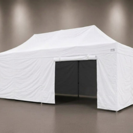 Barnum pliant PRO 45 3x6m blanc + murs
