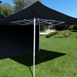 Barnum pliant 3x3m LOISIRS noir + murs