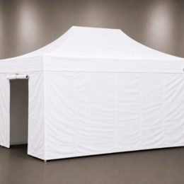 Barnum pliant PRO 45 3x4,5m blanc + murs