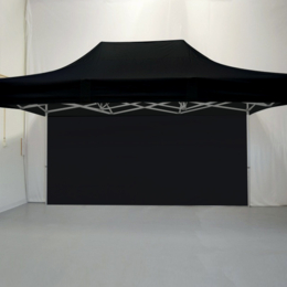 Barnum pliant PRO 45 3x4,5m noir + murs