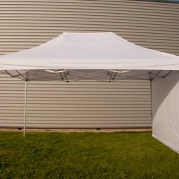 Barnum pliant PRO+ 45 3x4,5m blanc + murs