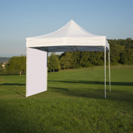 Barnum pliant PRO+ 45 3x3m blanc + murs