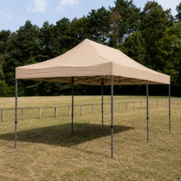 Barnum pliant 3x6m SEMI-PRO beige