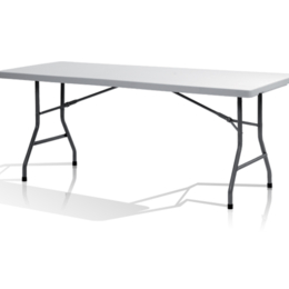 Table pliante 183 avec plateau fixe