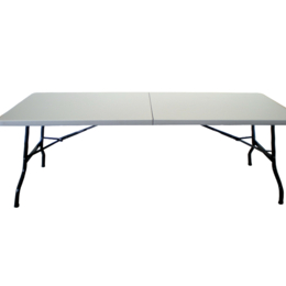 Table pliante en son milieu 183cm