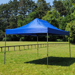 Barnum pliant 3x4,5m SEMI-PRO bleu