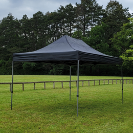 Barnum pliant 3x4,5m SEMI-PRO noir